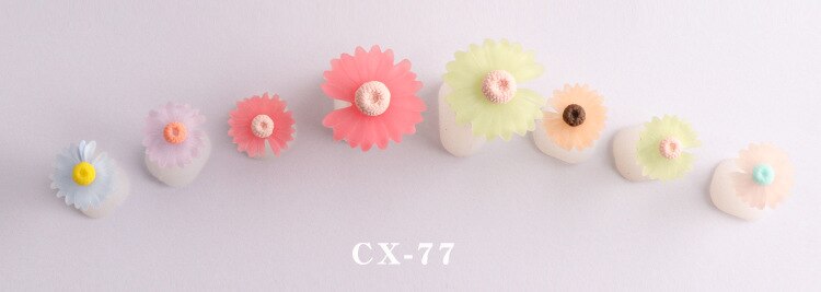 8pcs/lot Nail Silicone Finger Separator Japanese Fudge Manicure Pedicure Separator Nail Toe Separator Straighteners Care Tool: CX-77