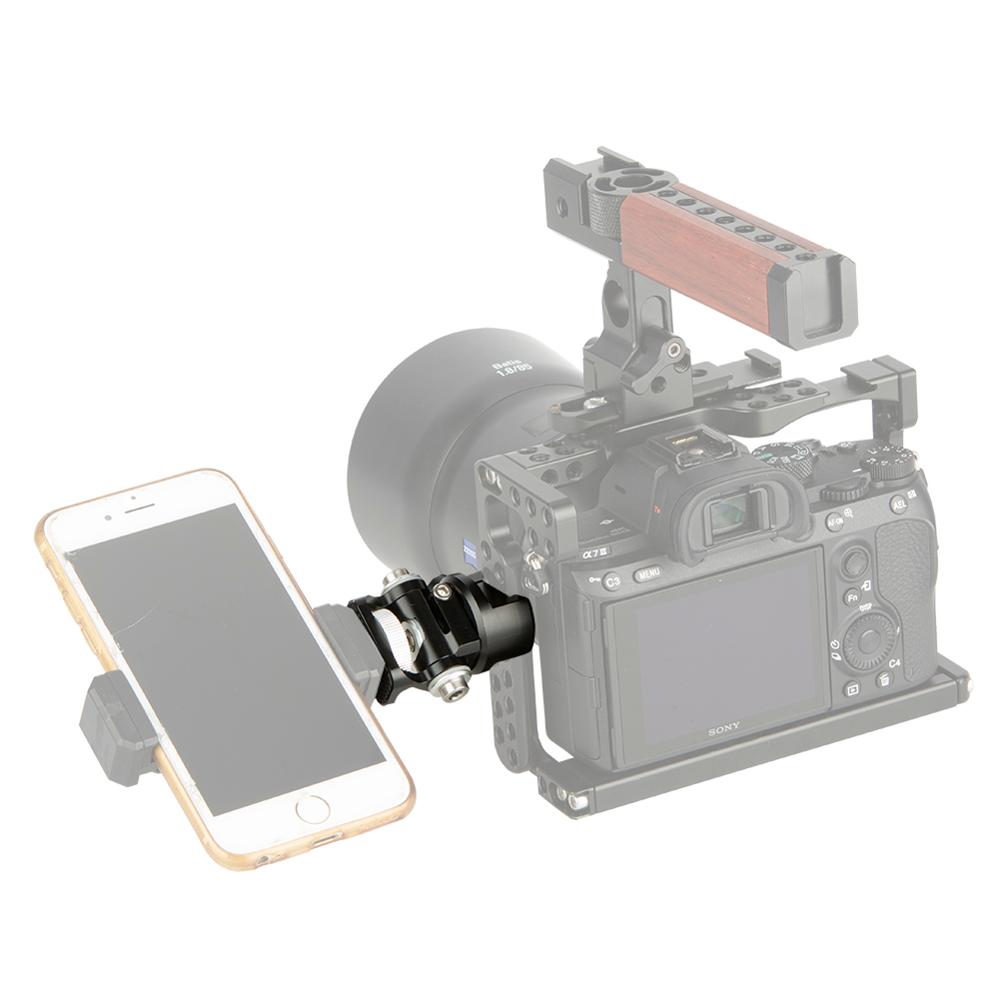 NICEYRIG DSLR Camera Veld Monitor Houder met NATO Lock Klem Voor 5 inch of 7 inch monitor