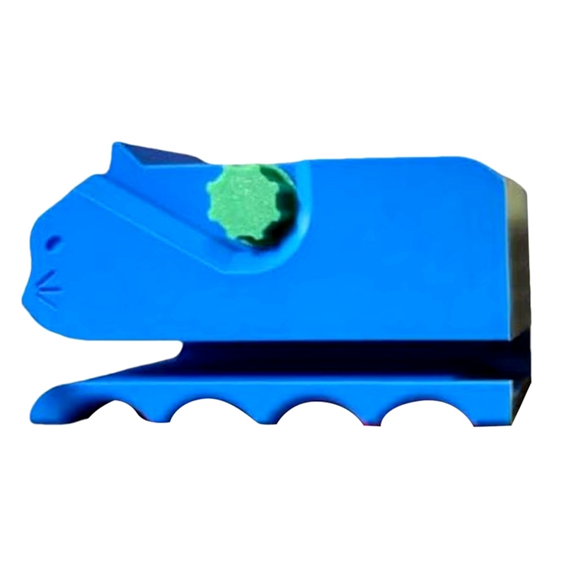 ABRE-Karton Schneidemaschine Katze Kratzbrett Cutter DIY Katze Kratzbrett Schneiden Karton Recycling Schneidwerkzeug: Blau