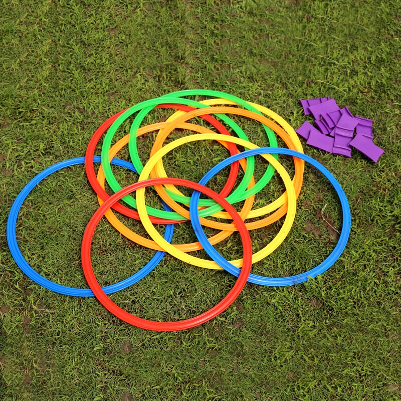 Rejilla de saltar de material PE de para niños, juego de entrenamiento de fútbol, interacción entre padres e hijos, de fábrica