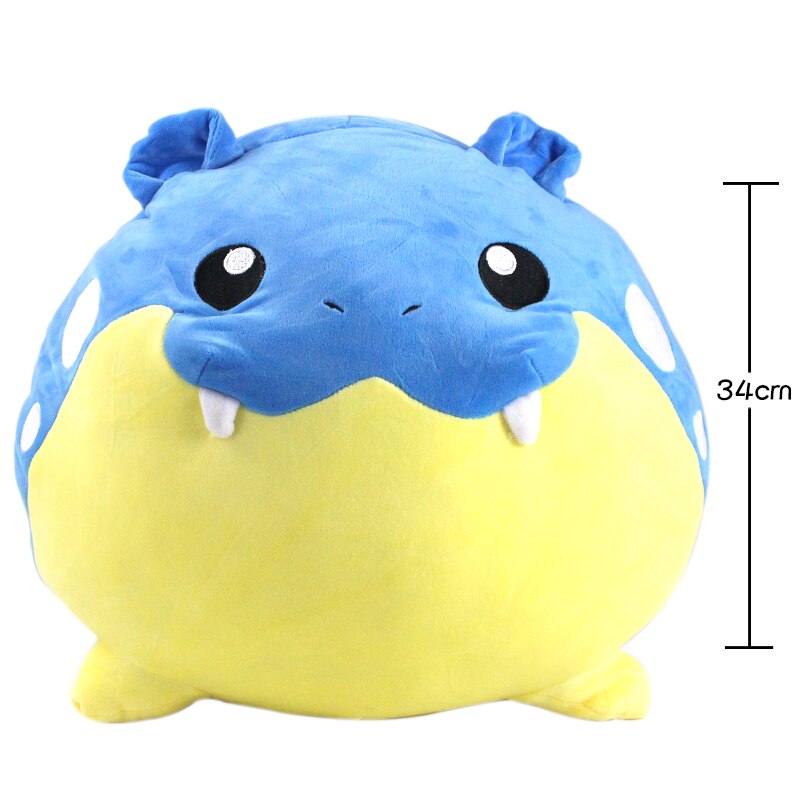 18-34 Centimetri Tapu Koko Houndoom Magikarp Abra Charmeleon Gengar Spheal Charizard Butterfree Giocattoli di Peluche Morbido Peluche Bambola regalo: 34cm Spheal