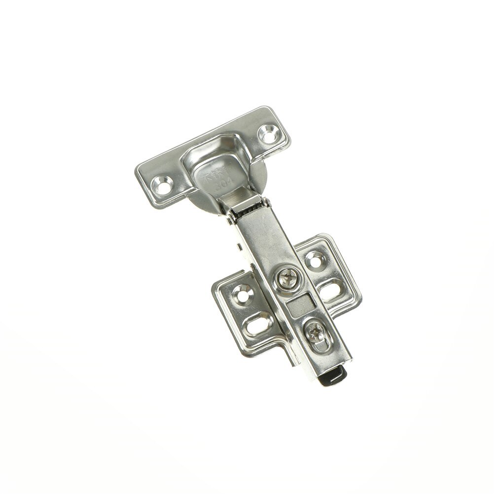 Et stykke 35mm soft close fuld overlay hydrauliske hængsler skab køkkendør hængsel kop halv overlay indsats indstøbning hængsler