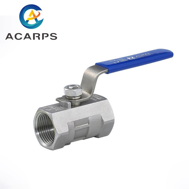 1/2" 1" 1-1/2" 2" Stainless Steel One Piece Ball Valve Steam High Temperature Ball Valve Internal Thread Switch Valve Water Valv