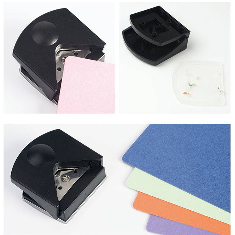 DIY Mini Corner Rounder Card Paper Punch Craft Photo Cutter Tool Stationery Hand Hole Craft Scrapbooking