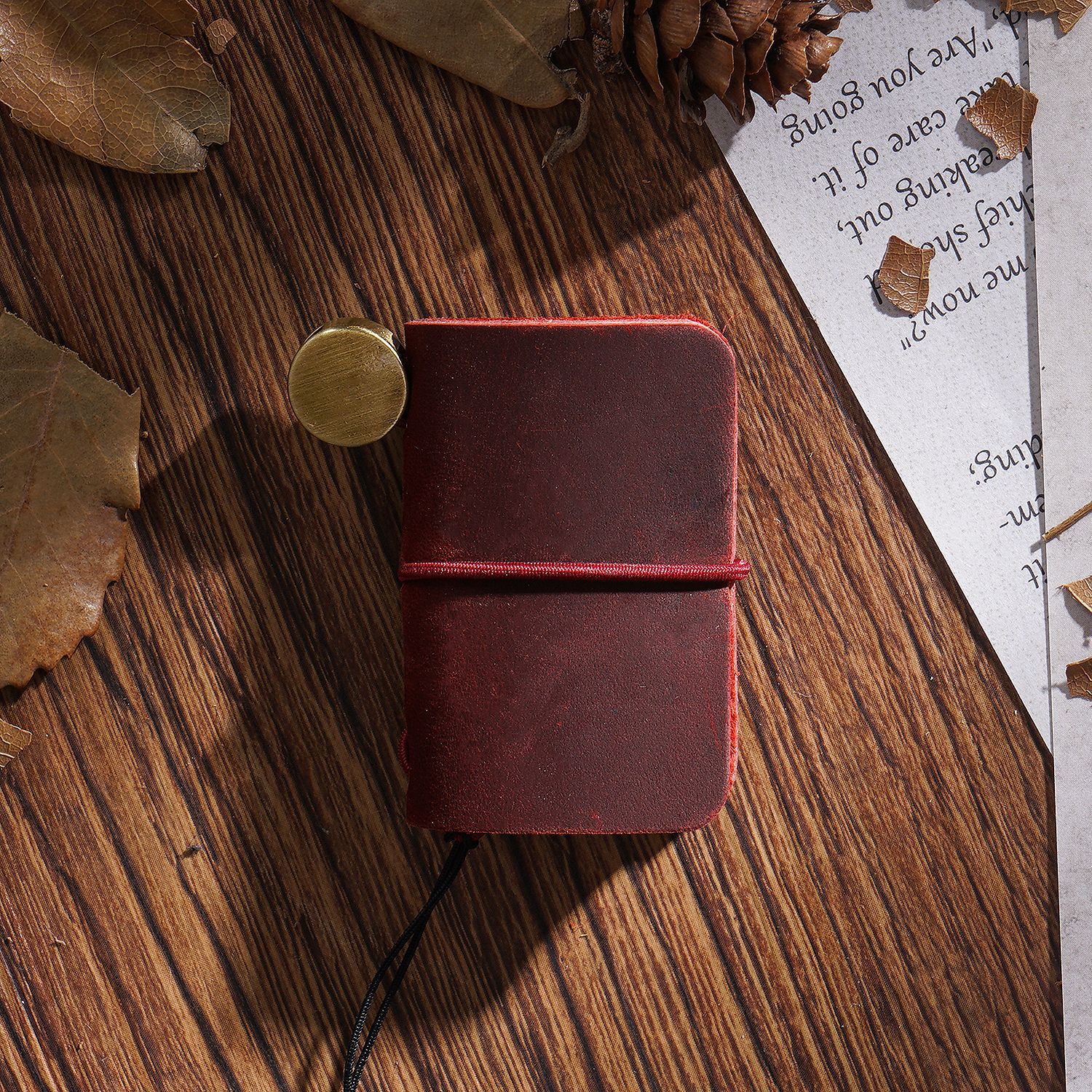 Mini manuel en cuir Ultra-petit, carnet de voyage Portable, carnet de notes fait à la main, carnet de notes, journal intime, très nombreux Styles au choix: E