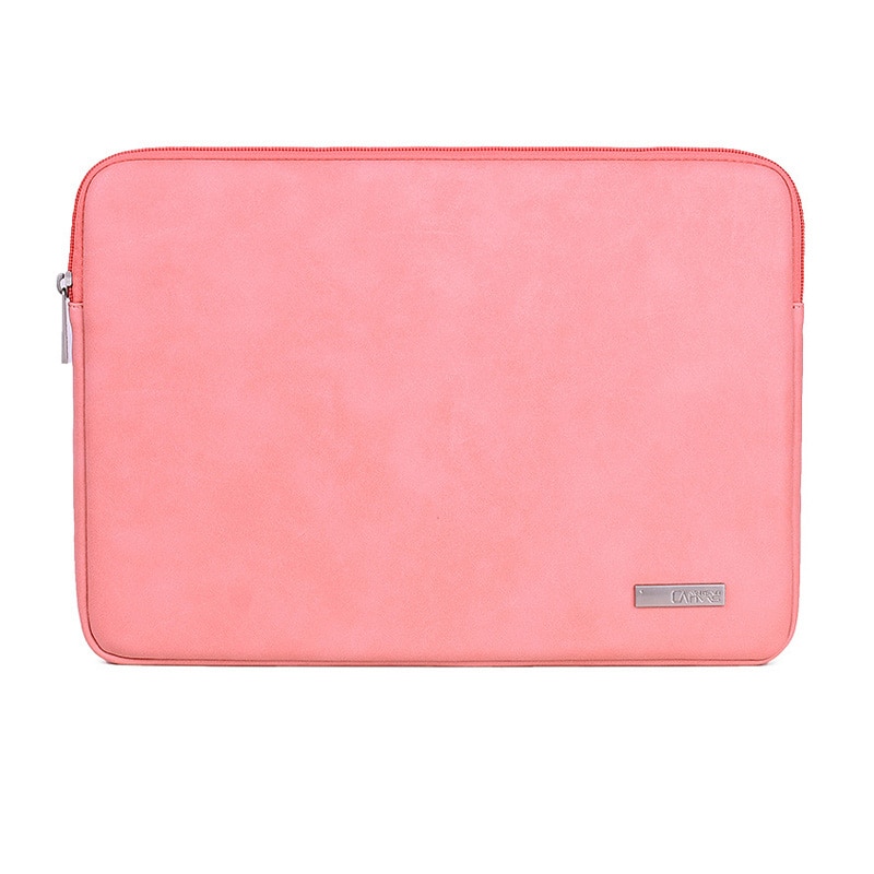 Pehmeä pu-nahkalaukku 13.3 15 vedenpitävä pussi kannettavan tietokoneen laukku macbook airille 13 pro retina 14 15.6 tuuman asus kannettavan tietokoneen kotelon kansi