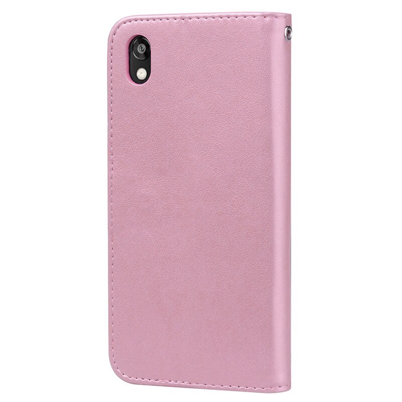 Huawei Y5 Case Luxury Leather Wallet Flip Case for Huawei Y5 Y 5 AMN-LX9 AMN-LX2 AMN-LX1 3D Flower Flip Case