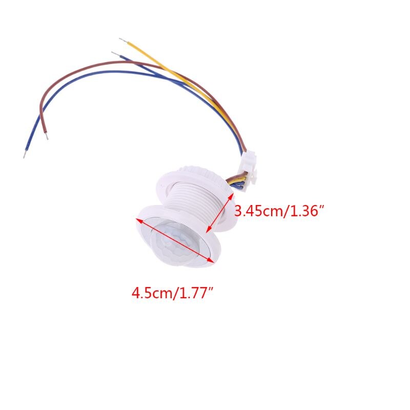 MR-HW08KT Pir Infrarood Ray Motion Sensor Home Nachtlampje Schakelaar Detector Apparaat