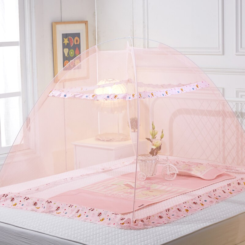 Draagbare Baby Insect Netting Mosquito Babybed Luifel Bed Muskietennetten Zomer Baby Bed Crib Mosquito Tent