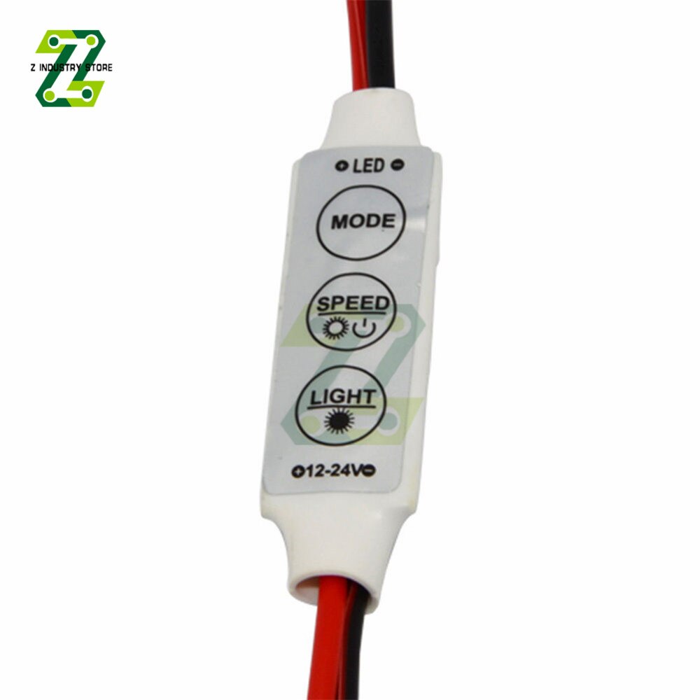 DC 12V 3-Taste Led-leuchten Dimmen Controller Und Auf Off Streifen Dimmer Helligkeit Einstellen Schalter