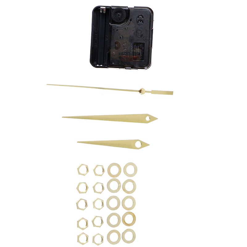 ! 1Set Diy Opknoping Quartz Horloge Stille Wandklok Beweging Quartz Reparatie Beweging Klok Mechanisme Onderdelen Met Naalden