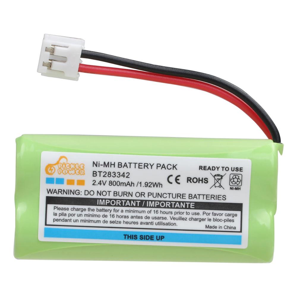 BT183342 BT283342 Cordless Phone Battery for AT&T VTech BT166342 BT266342 BT162342 BT262342 CS6709 CS6609 CS6509: 1 battery