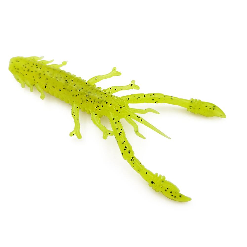Soft Crawfish Bait Floating NED Rig Shot Silicone Shrimp Lure Crayfish Wobblers For Bass Perch TEXAS Fisihng: Color 03