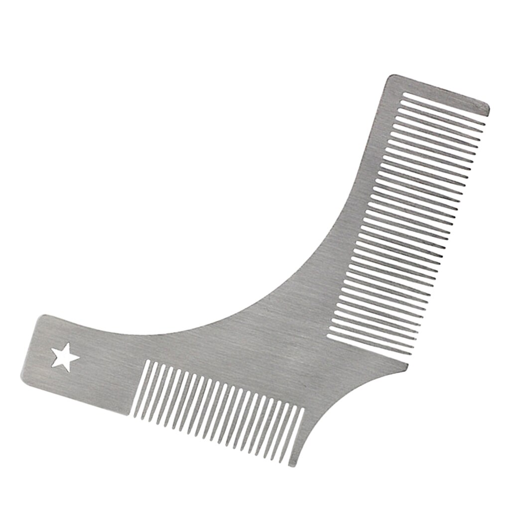 Beard Shaper Grooming Template Shaping Stencil For Symmetric/Curve/Step Cut