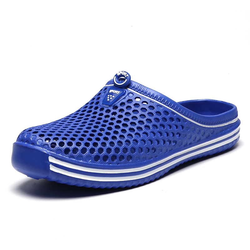 Slippers Cutout Clogs Shoes Men Women Garden Convenience Bathroom Slippers Non-slip Beach Sandals