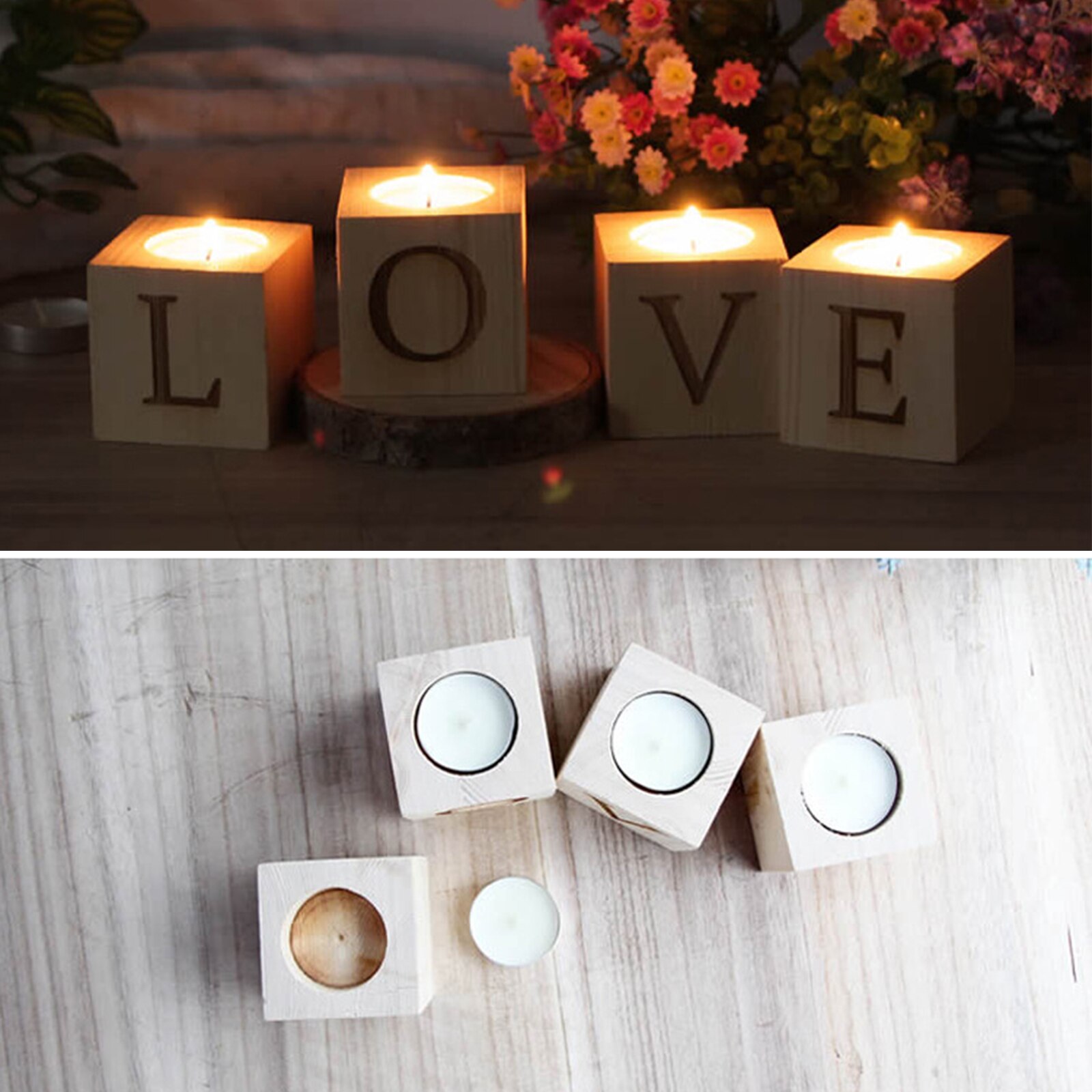 Romantic Metal Candle Holder Retro Candlestick Table Decoration For Hotel Wedding Western Restaurant Candlelight Dinner