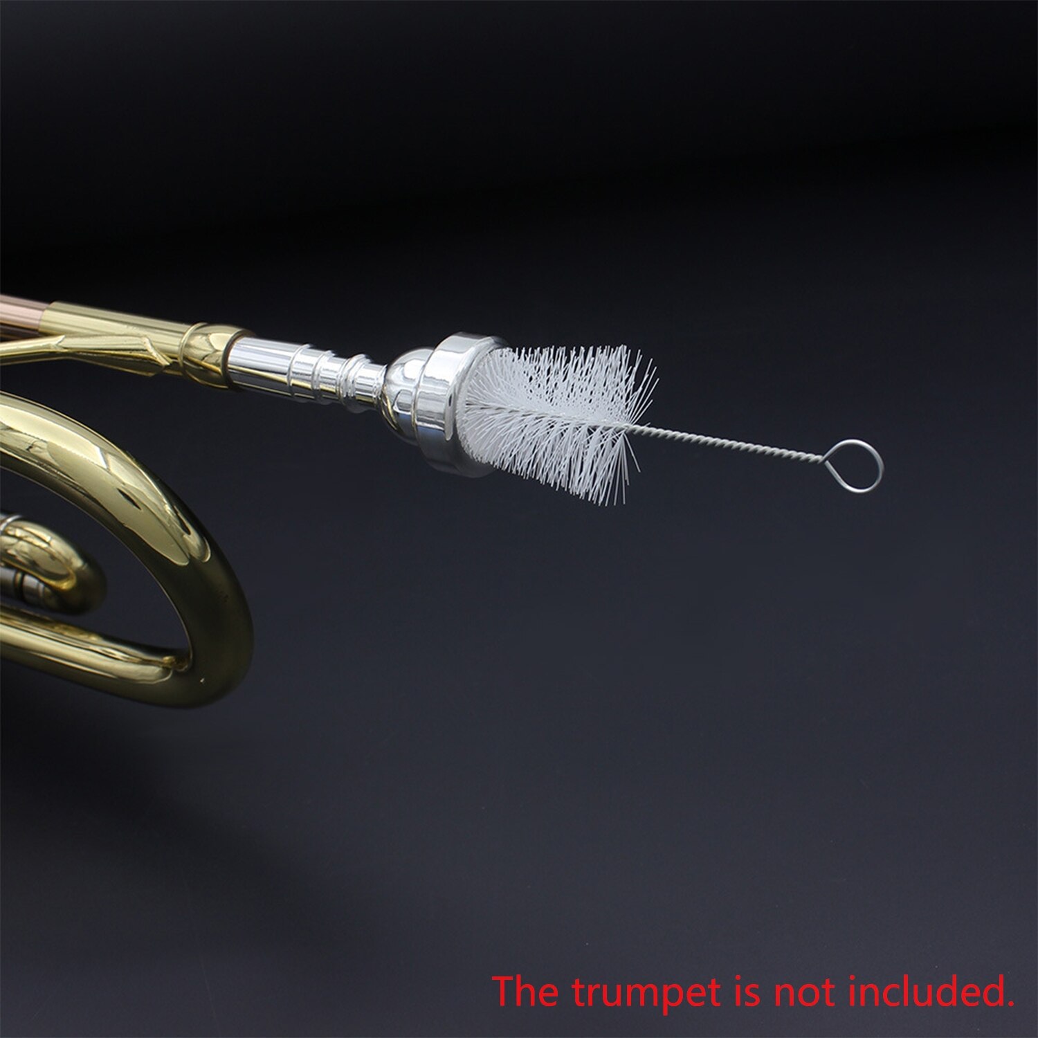 Trumpet Maintenance Cleaning Kit Mouthpiece Brush + Valve Brush + Flexible Brush Musical Instrument Maintenance Cleaning