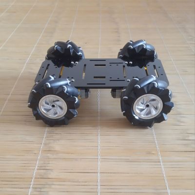Mecanum Roue Châssis DC Moteur Châssis De Voiture Avec Absorption des chocs 4WD Omnidirectionnel Portable Robot À MONTER SOI-MÊME Jouet