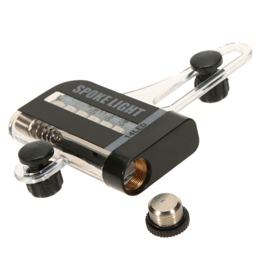 Traffic Light LED Motorcycle Cycling Bicycle Bike Wheel Signal Tire Spoke Light 30 Mode Changes Wheel Signal Bike Traffic safety