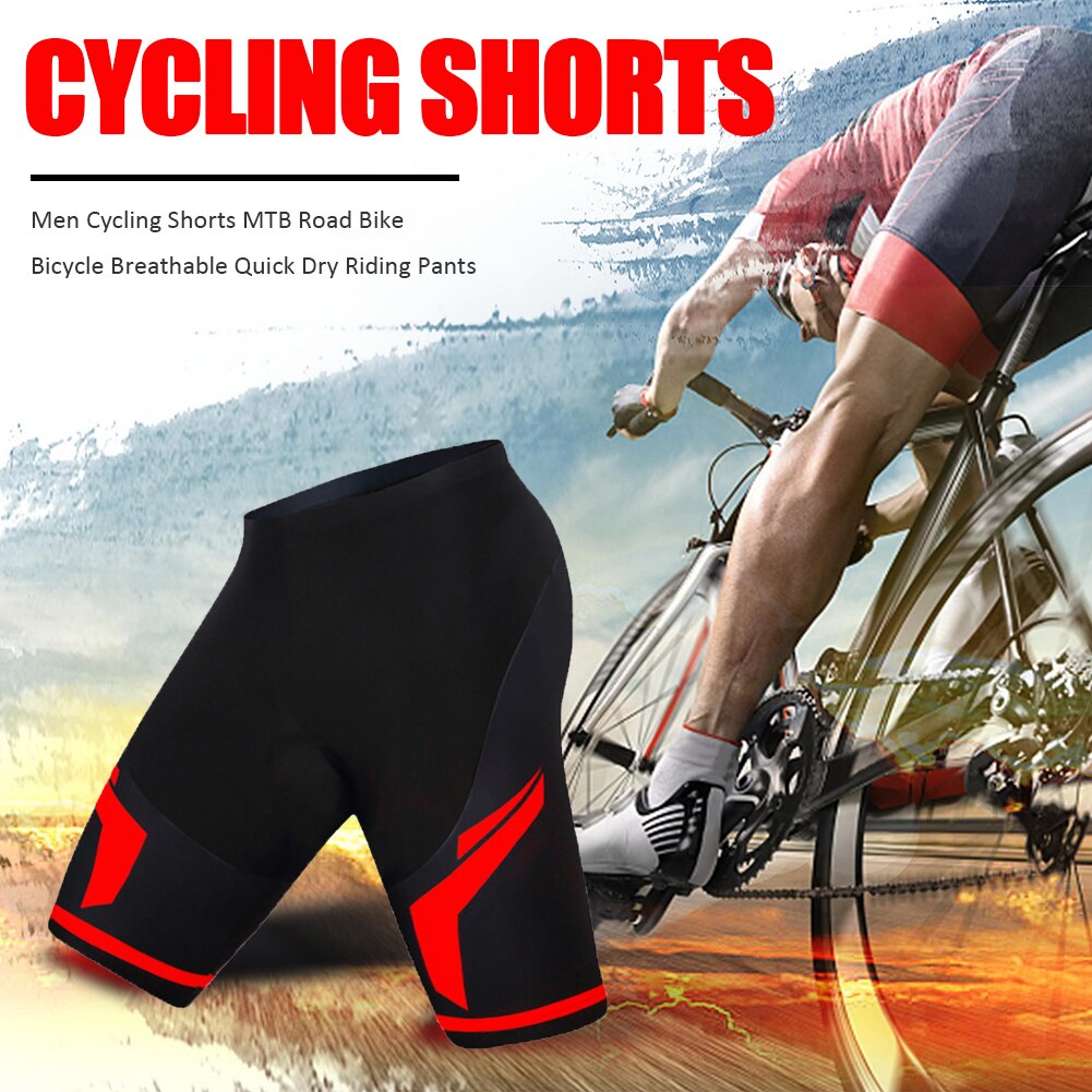 Mannen Fietsbroek Mtb Weg Mountainbike Fiets Broek Mesh Ademend Quick Dry Riding Shorts Broek