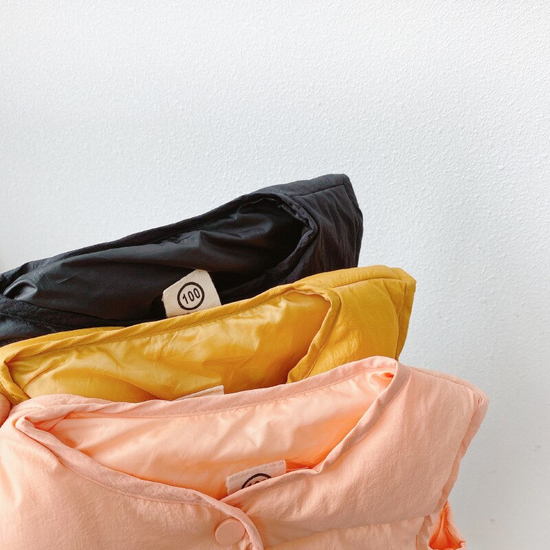 Bomullsvest til låve til høst og vinter babyvest smålåve jente vinterklær takrenne Vest