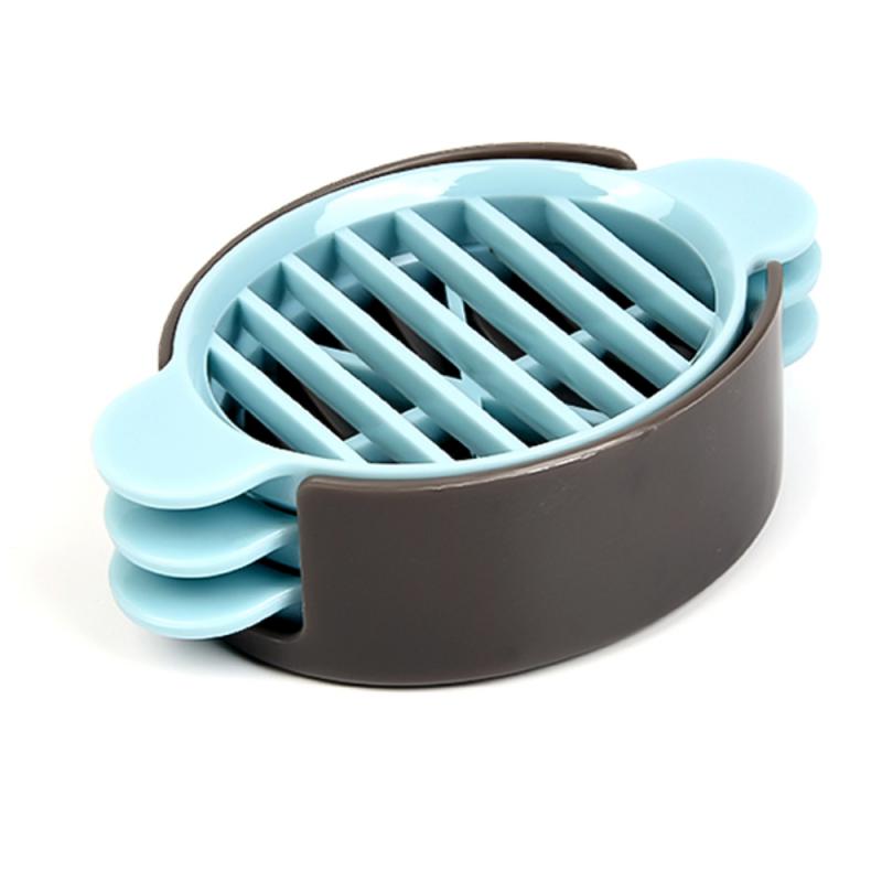 Eiersnijder Ei Cutter Rvs Ei Separator Eieren Cutter Apparaat Draagbare Egg Gereedschap Keuken Novel Keuken Accessoires: C1