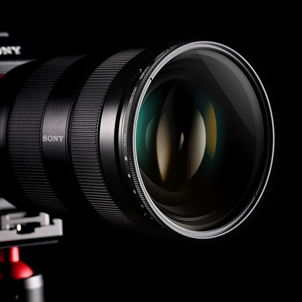 K & F Concept verre mince filtre Variable densité neutre réglable ND 2-400 49/52/55/58/62/67/77/82mm fader DSLR