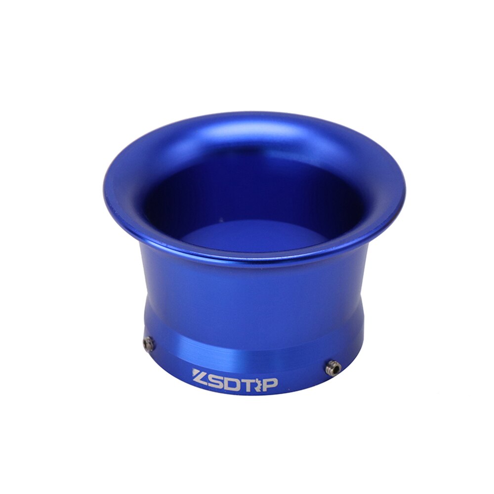SCL Racing 50mm Motorcycle Air Filter Cup Wind Horn Cup With Rubber Mesh For PWK21 24 26 28 30mm PE28 30mm Carb: Blue
