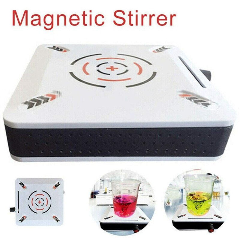 Magnetic Stirrer, Portable Magnetic Mixer with 1000ML Stirring Capacity, 0-2800 Rpm Speed Adjusting US Plug
