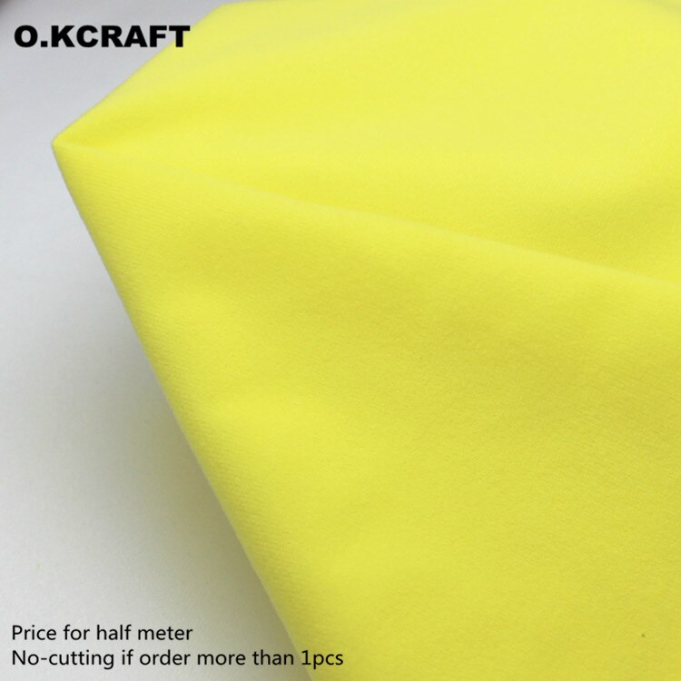 40x50 cm 30 Kleuren Goedkoopste Polyester Loop Fleece Stof Tricot Fluwelen Geborsteld Stoffen voor Patchwork Naaien Doll Gevulde speelgoed Doek