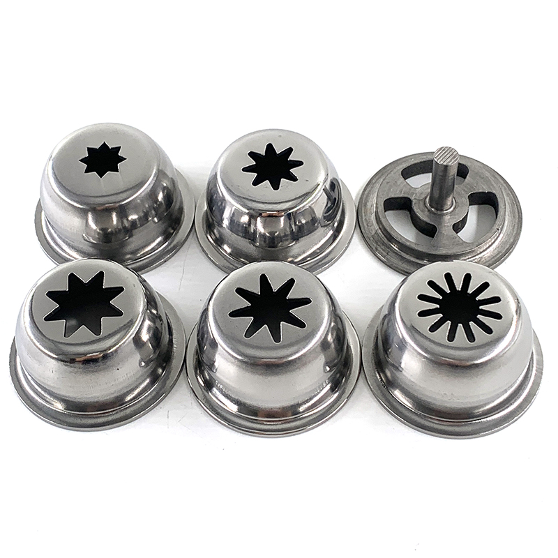 in Acciaio Inox solido vuoto Churrera Churro Ugello Stampo per Churros Macchina