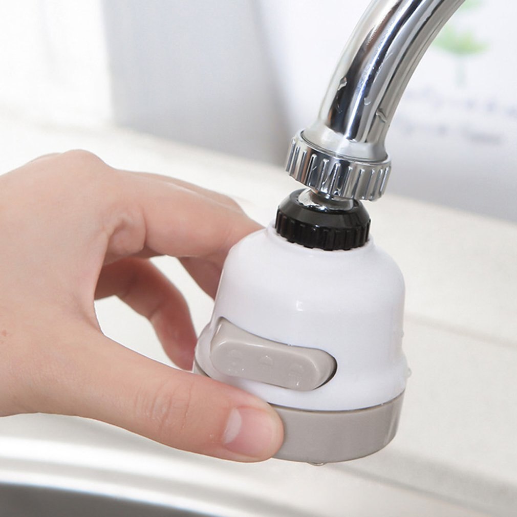 Moveable Kitchen Tap Head 360 Degree Rotatable Faucet Water Saving Sprayer Lightweight Home Accessories