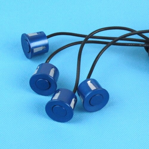 For Toyota Land Cruiser Prado 2700/4000 Car Parking Sensors Rearview Camera Auto Alarm Sensor Reverse Parking System: blue
