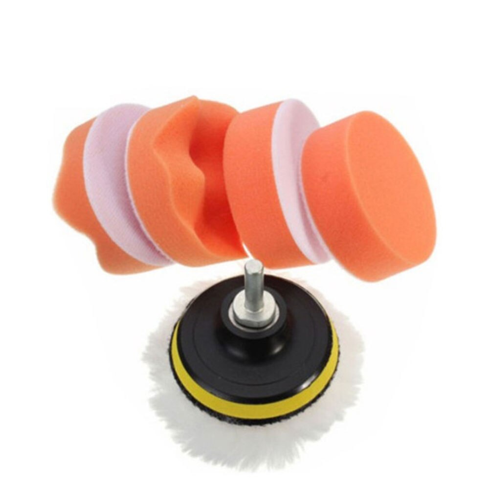 Car beauty polishing disc mirror sponge wheel polishing wheel set wax polishing seal glaze polishing pad dremel polishing disc