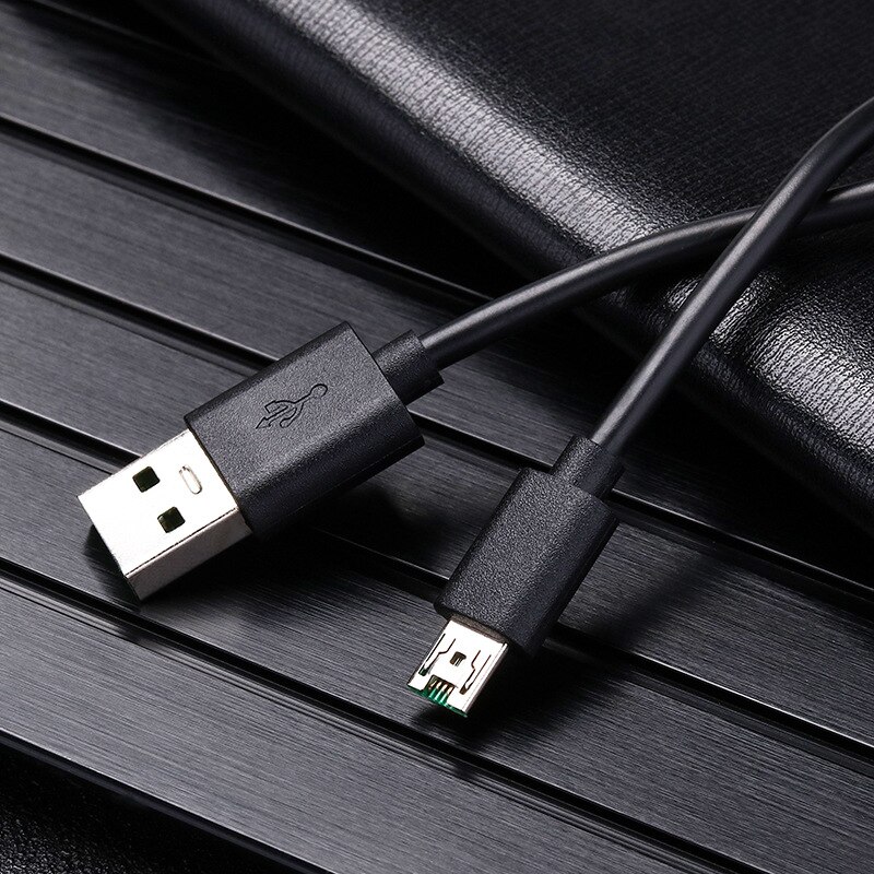 Choetech 4a cabo micro usb rápido, cabo micro usb para samsung s7 xiaomi redmi note 5 pro 4 cabo usb vooc de carregamento rápido cabo para oppo r15 r11s: Black / 1m