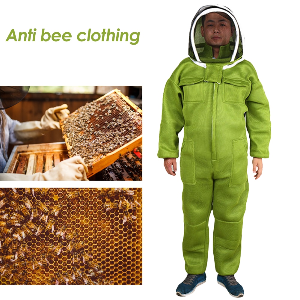 Anti-Bee Coat Bijenteelt Gereedschappen Professionele Geventileerde Full Body Imker Pak Professionele Imker Pak Apparatuur