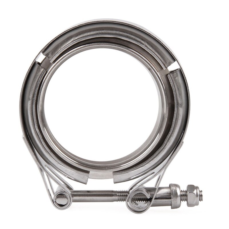 3 ''zoll SS304 V-Band Klemme Edelstahl M/F 3 v Band Turbo Auspuffrohr