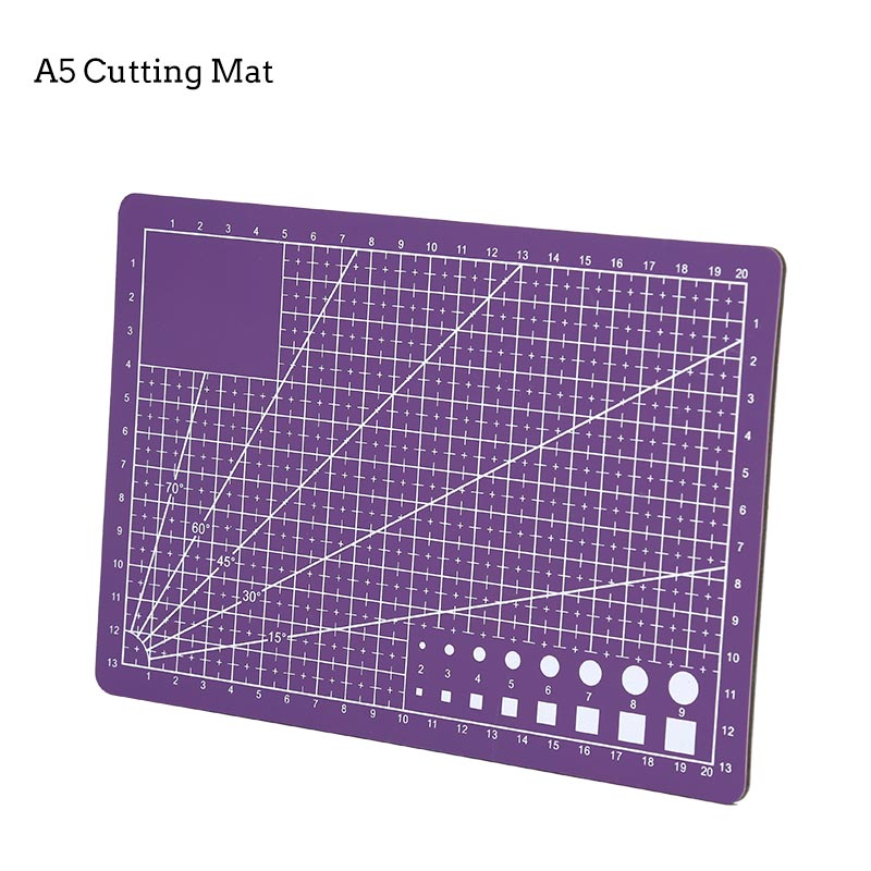 LMDZ A3 A4 A5 Double Sided Cutting Mat Cutting Board Mat Patchwork Mat Cutting Mat Patchwork Tool DIY Cutting Board 1 Pcs: A5 Purple