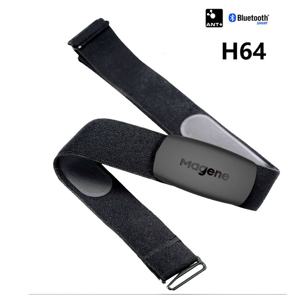 H64 Heart Rate Sensor Dual Mode ANT+ &amp; Bluetooth With Chest Strap Cycling Computer Bike Garmin Wahoo Sports Monitor