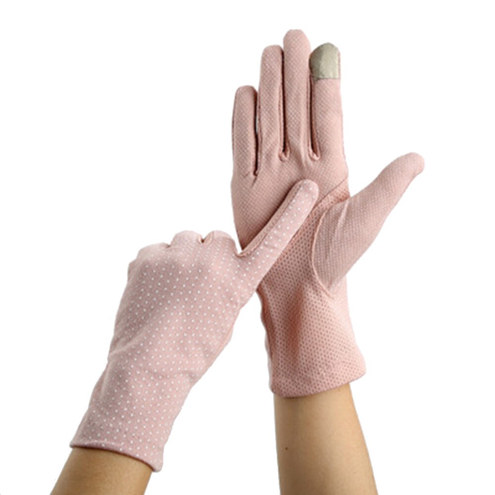 Sommer damen radfahren sonnenschutz nicht-Unterhose spitze dünne handschuhe baumwolle touchscreen handschuhe: 3