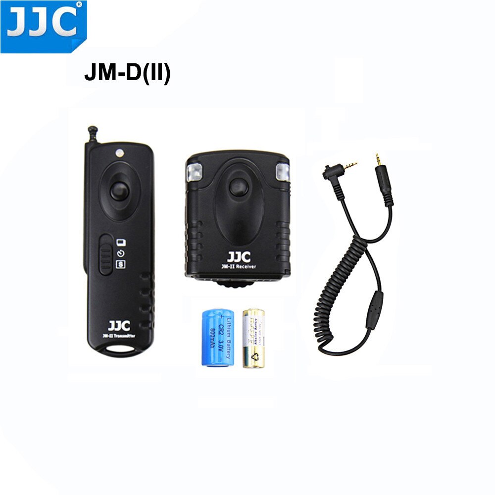JJC Camera 433MHz Shutter Release RF Wireless Remote Control for PANASONIC DC-G9/DMC-FZ20/DMC-FZ20K/DMC-FZ20S/DMC-FZ30: Default Title