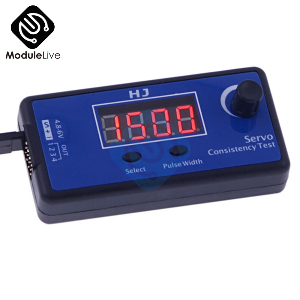 1pc HJ Digital Servo Tester / ESC Consistency Tester for RC Helicopter Airplane Car RC Helicopter Tester Tool