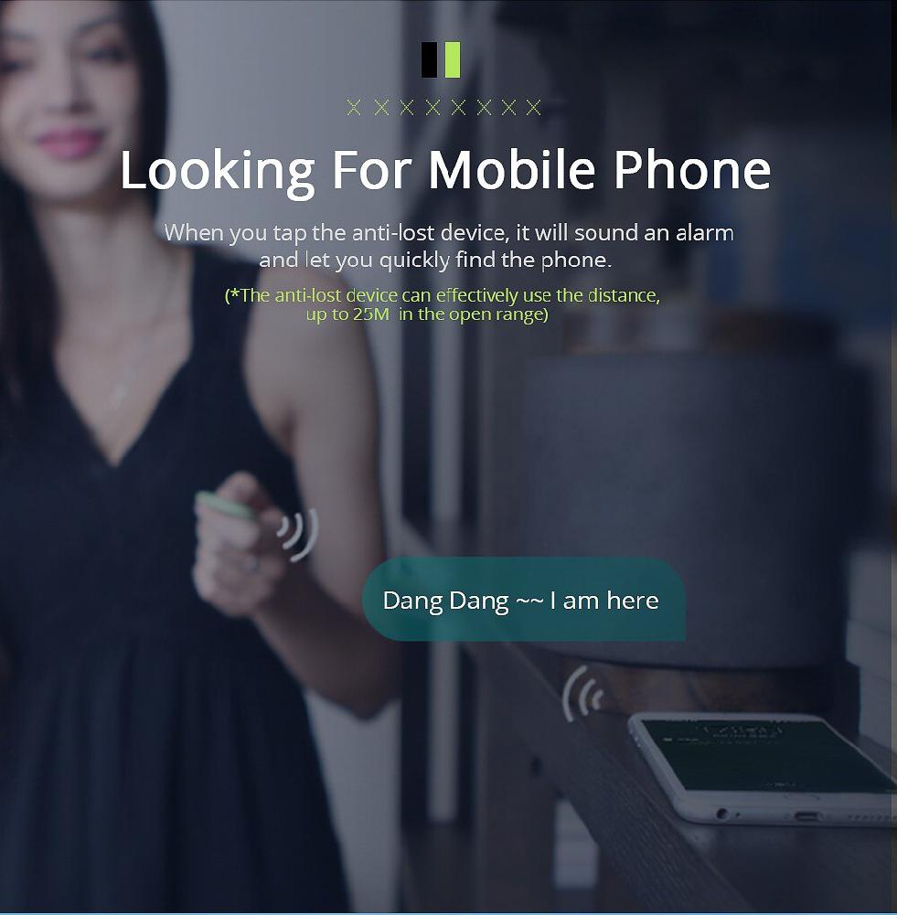 304 telecomando intelligente allarme portachiavi anti-smarrimento localizzatore GPS con localizzatore di etichetta chiave inseguitore compatibile Bluetooth