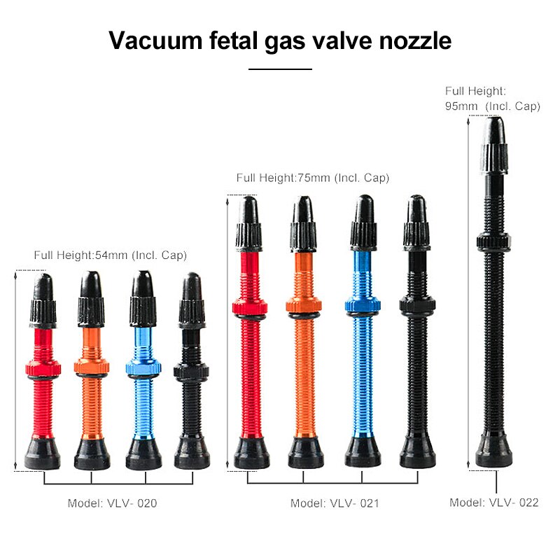Fiets 1 Paar 40/60/80Mm Valve Voor Road Mtb Fiets Tubeless Banden Messing Kern Legering Stem tubeless Kit Compatibel