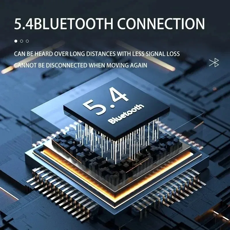 Single Wireless Earphones Air Conduction OWS Headphone HiFi Ear-Hook Music Sports Noise Cancel Headset for All Smartphones