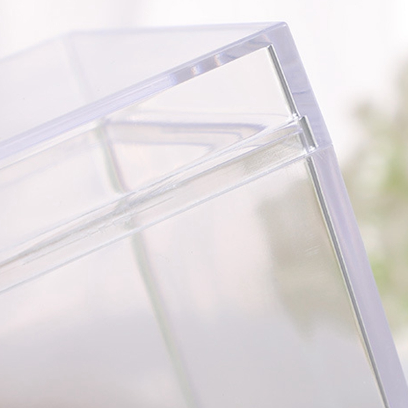 24Stck transparent Kunststoff Süssigkeit Kasten Kekse Kekse Verpackung Kasten Party Behandeln Boxen Platz Container