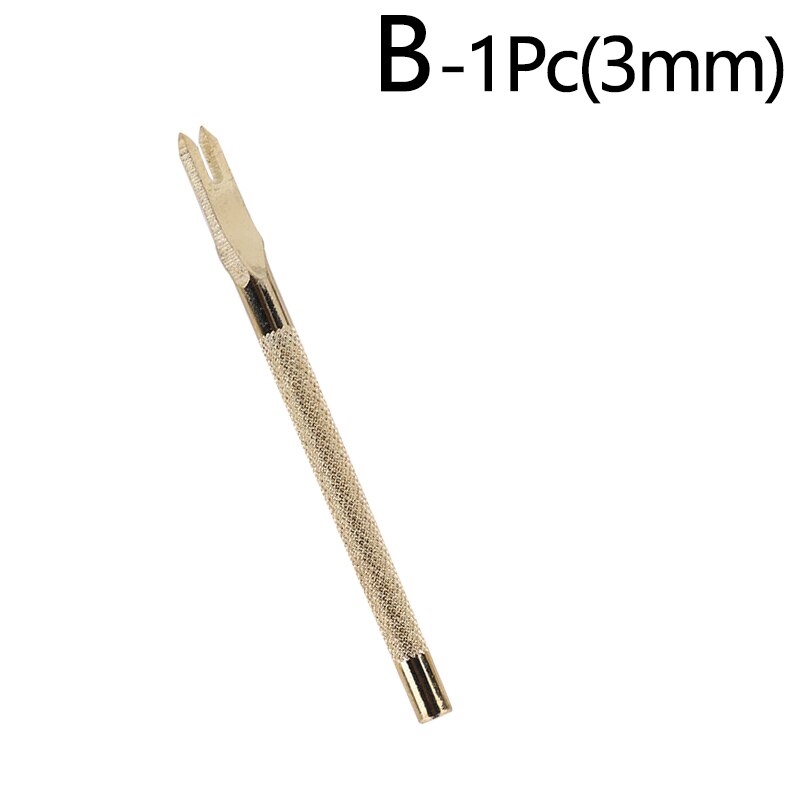 Metal Diamond Lacing Stitching Chisel DIY Leather Hole Punch Leather Craft Tool Kits Hand Working Tools Hole Punch 1/2/4/6 Prong: B