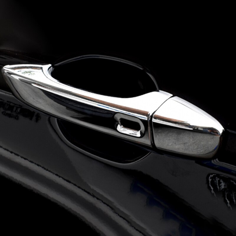 Poignées de porte extérieur chromées pour VW Volkswagen Passat B8 Sedan Wagon – , avec cadre, garniture de voiture