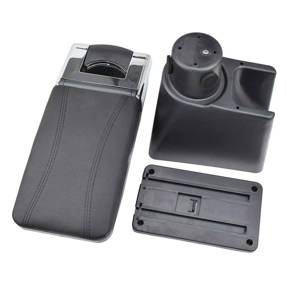 Podłokietnik dla Chevrolet iskra III 2010-2014 Daewoo Matiz czarny skórzany centrum nowe pudełko robić przechowywania funkcja modyfikacji Podkładka części