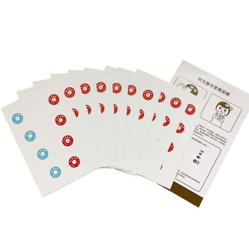 Binocular Autonomous Fusional Convergence Divergence Vision Training Card Myopia Amblyopia Red Green Lifeguard Collection Card